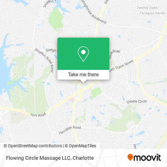Flowing Circle Massage LLC map
