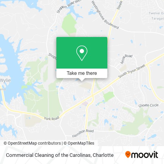 Mapa de Commercial Cleaning of the Carolinas