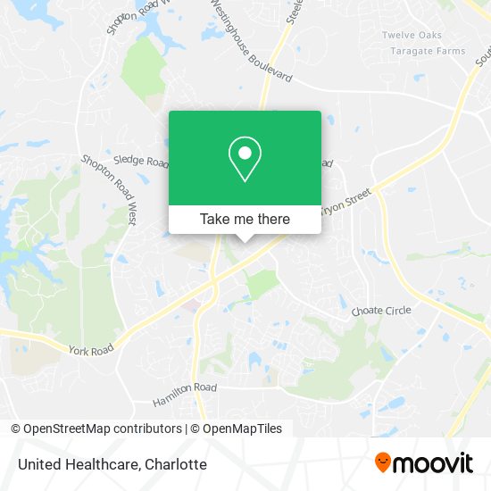 Mapa de United Healthcare