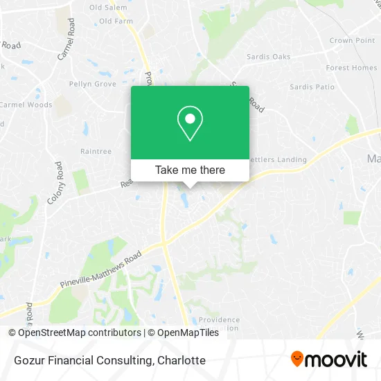 Gozur Financial Consulting map