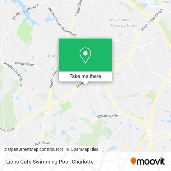 Mapa de Lions Gate Swimming Pool