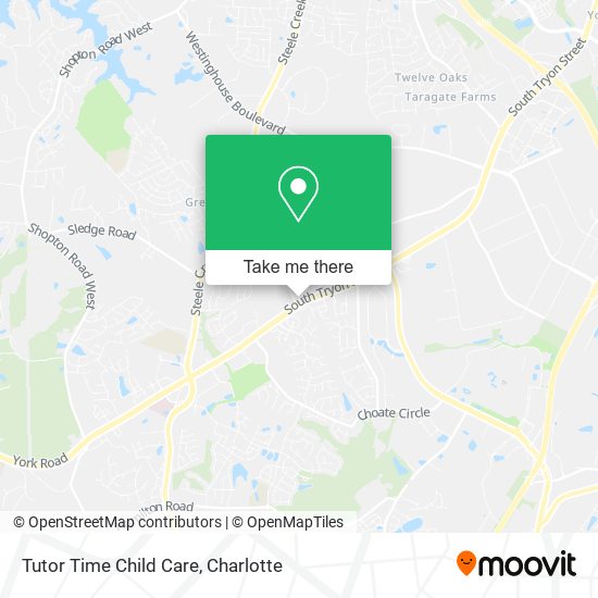 Mapa de Tutor Time Child Care