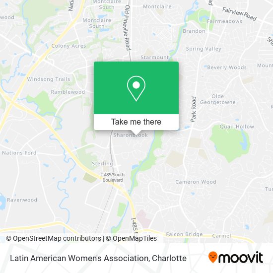 Mapa de Latin American Women's Association