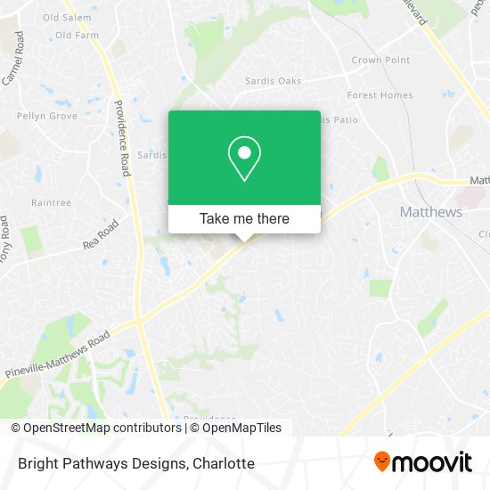 Bright Pathways Designs map