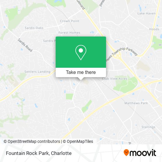 Mapa de Fountain Rock Park