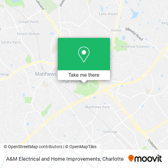 Mapa de A&M Electrical and Home Improvements