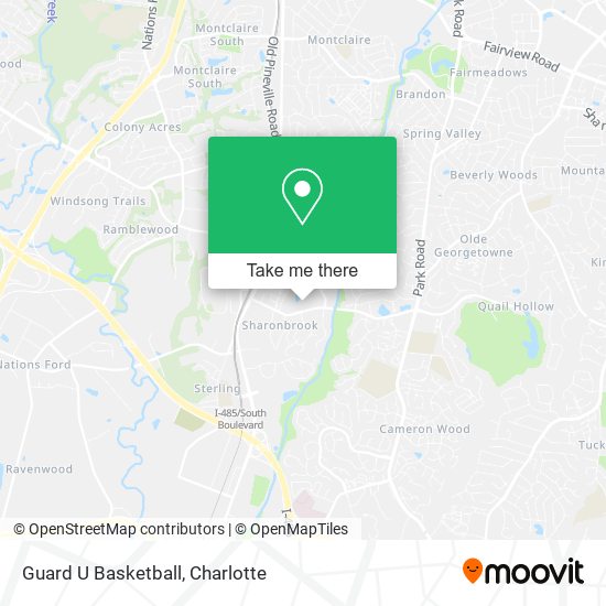 Mapa de Guard U Basketball