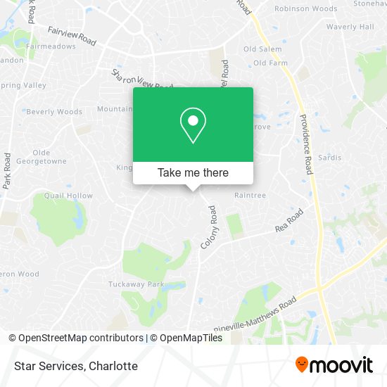 Mapa de Star Services