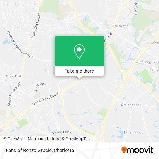 Fans of Renzo Gracie map