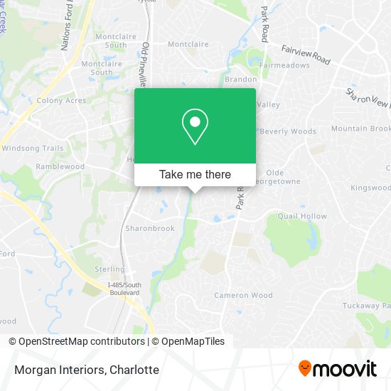Mapa de Morgan Interiors
