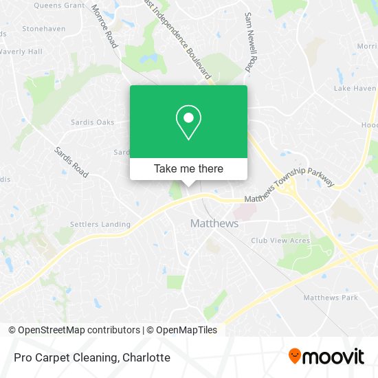 Mapa de Pro Carpet Cleaning