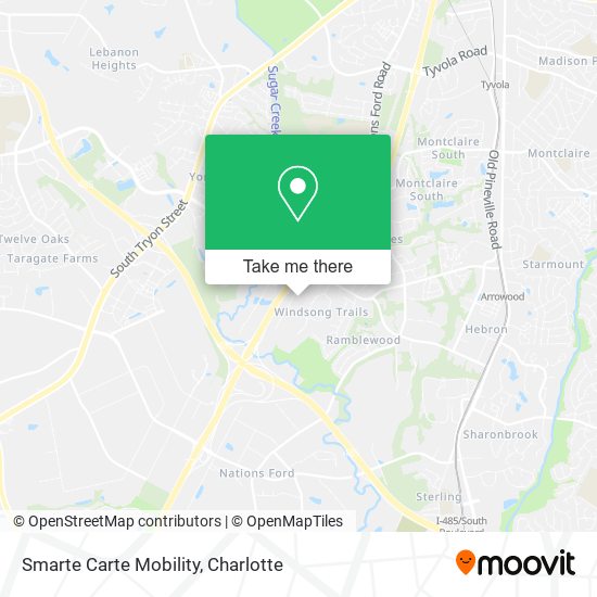 Smarte Carte Mobility map