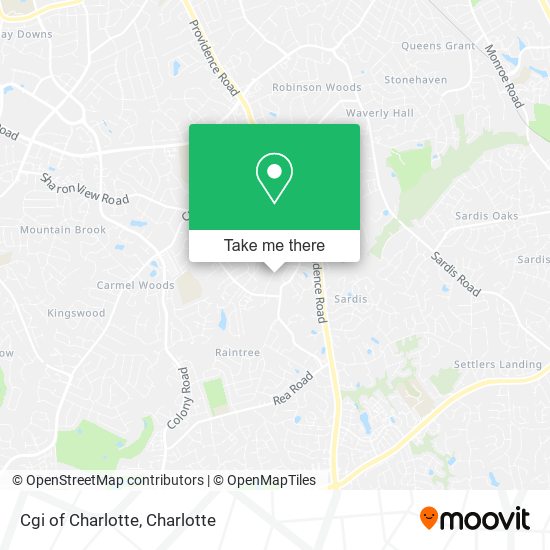 Mapa de Cgi of Charlotte
