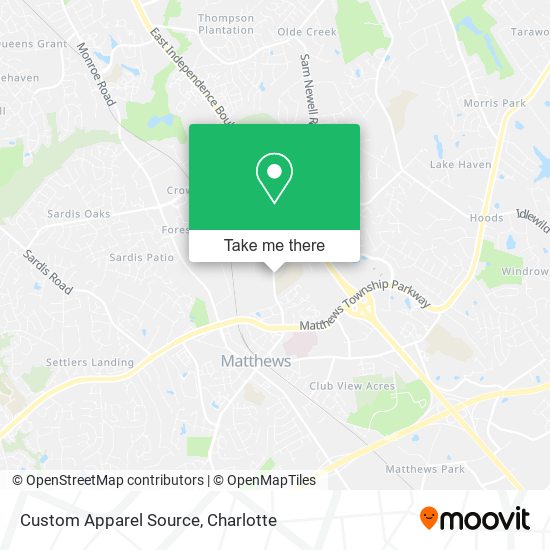 Custom Apparel Source map