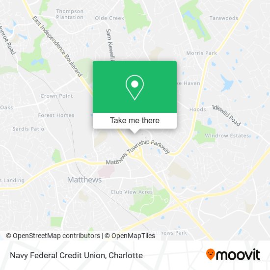 Mapa de Navy Federal Credit Union