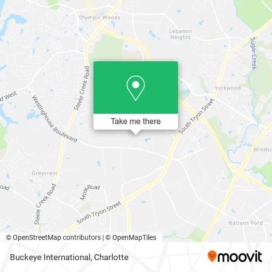 Buckeye International map