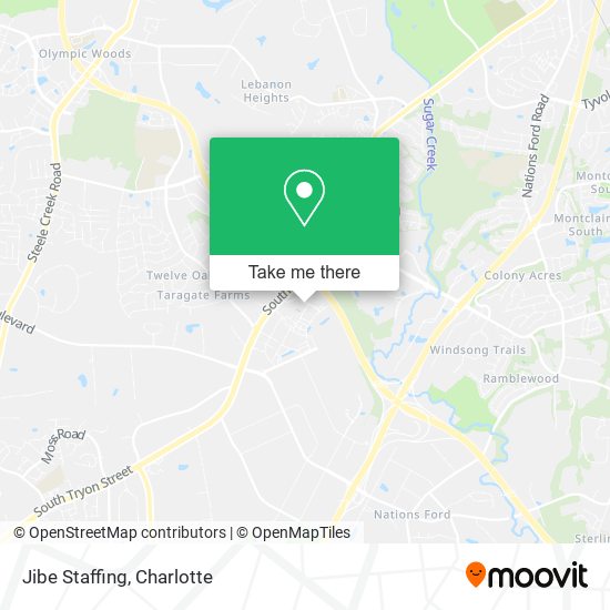 Mapa de Jibe Staffing