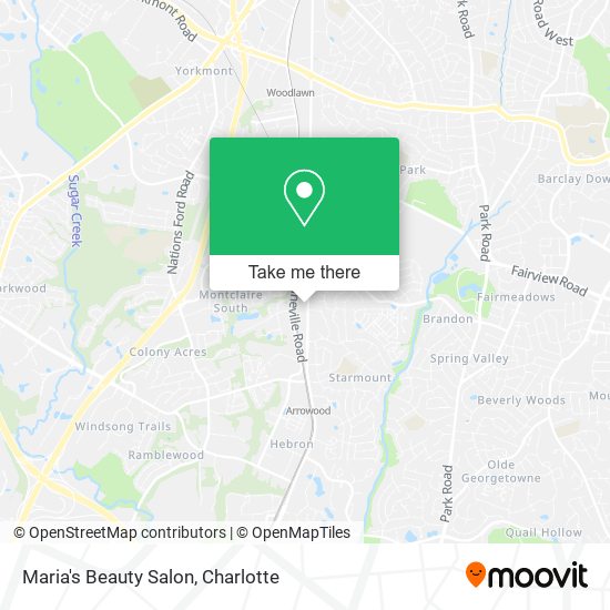 Maria's Beauty Salon map