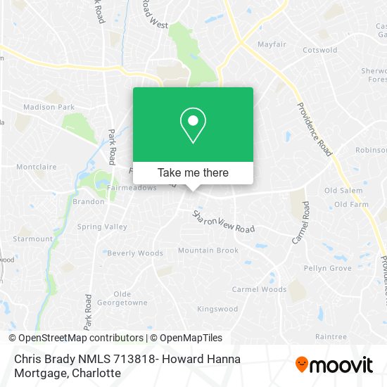 Chris Brady NMLS 713818- Howard Hanna Mortgage map