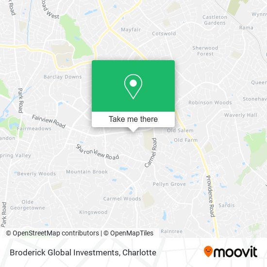 Broderick Global Investments map
