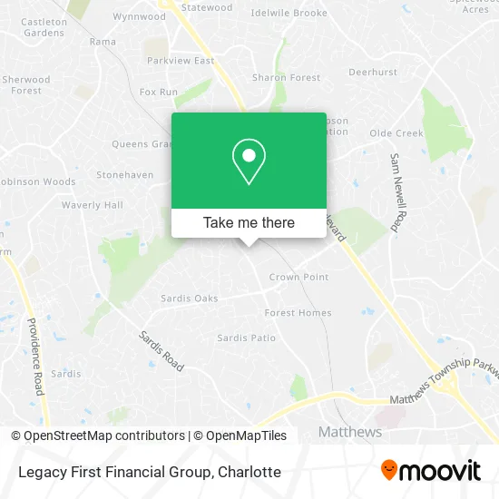 Legacy First Financial Group map