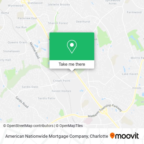 American Nationwide Mortgage Company map