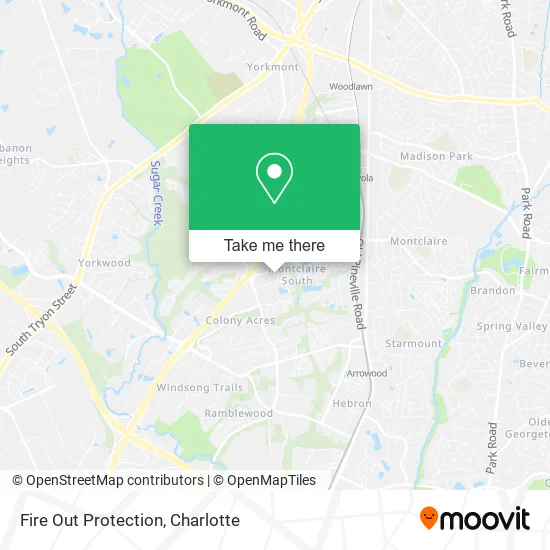 Fire Out Protection map