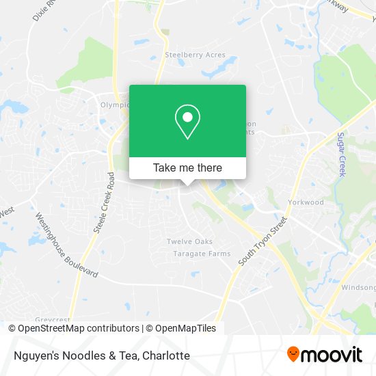Nguyen's Noodles & Tea map