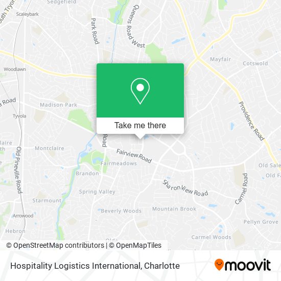 Hospitality Logistics International map