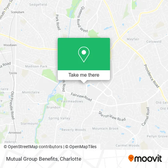 Mutual Group Benefits map