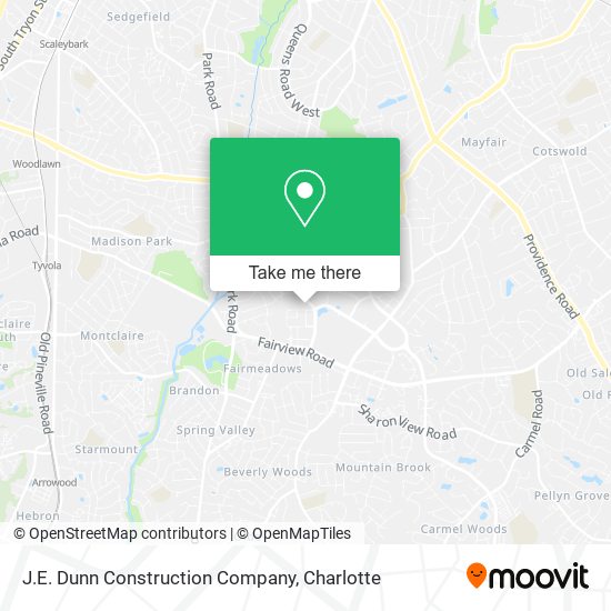 J.E. Dunn Construction Company map