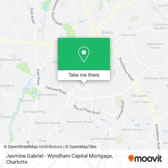 Jasmine Gabriel - Wyndham Capital Mortgage map
