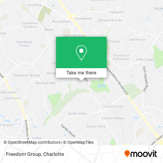 Mapa de Freedom Group