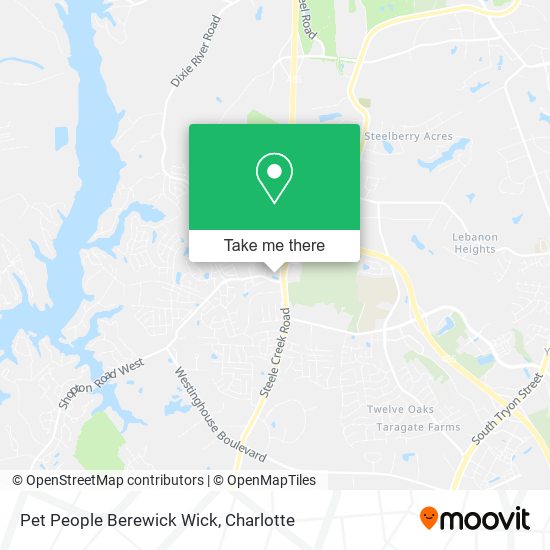 Mapa de Pet People Berewick Wick