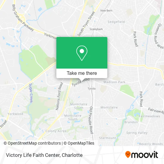 Victory Life Faith Center map