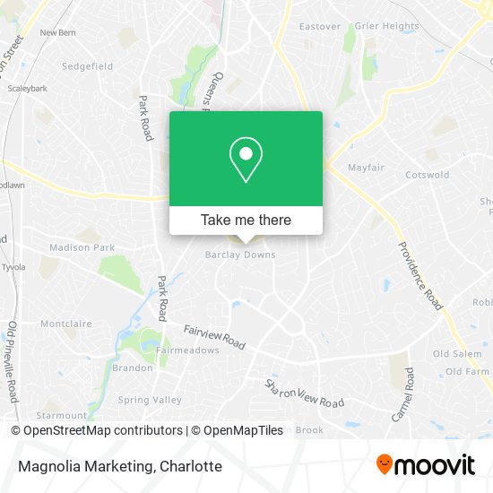 Magnolia Marketing map