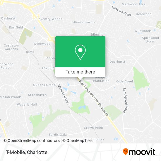 T-Mobile map