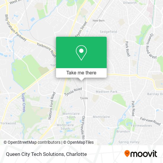 Queen City Tech Solutions map