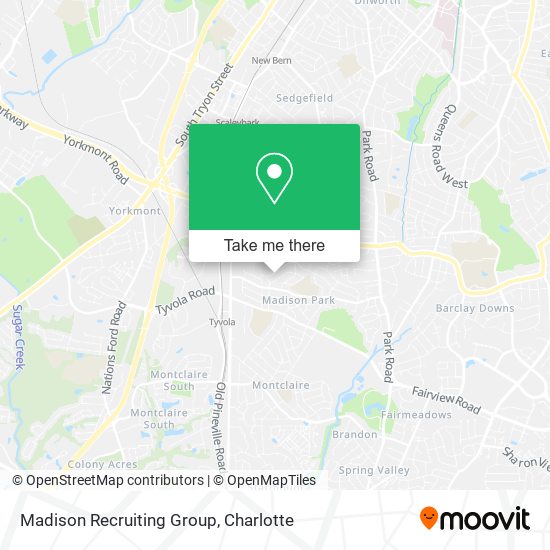 Mapa de Madison Recruiting Group