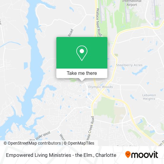 Empowered Living Ministries - the Elm. map