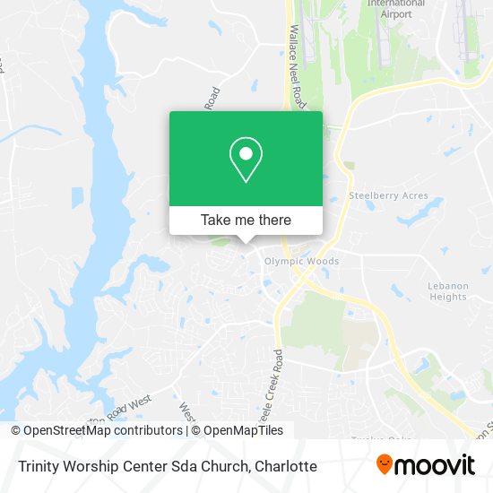 Trinity Worship Center Sda Church map