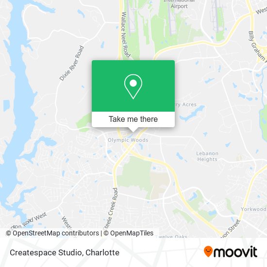 Mapa de Createspace Studio