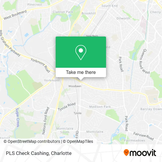 PLS Check Cashing map