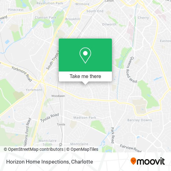 Horizon Home Inspections map