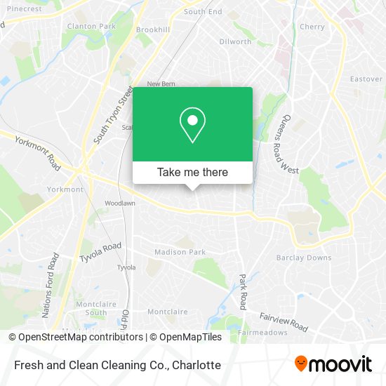 Fresh and Clean Cleaning Co. map