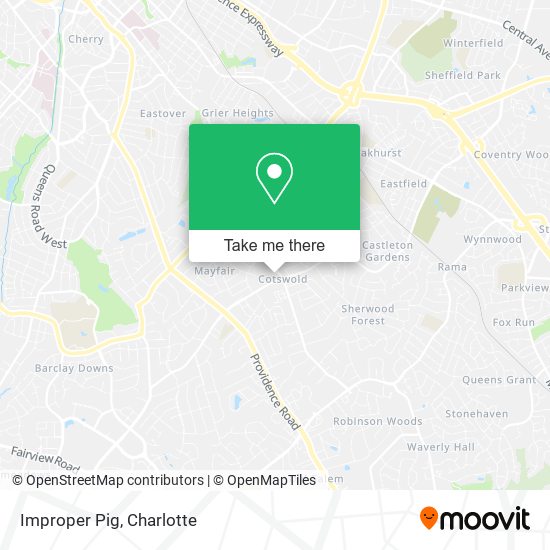 Mapa de Improper Pig