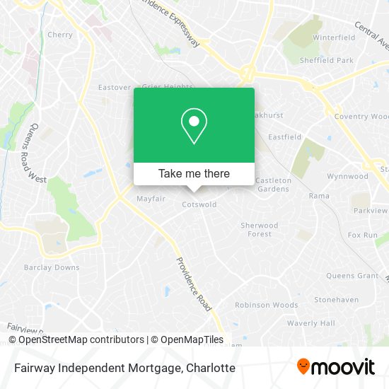 Fairway Independent Mortgage map