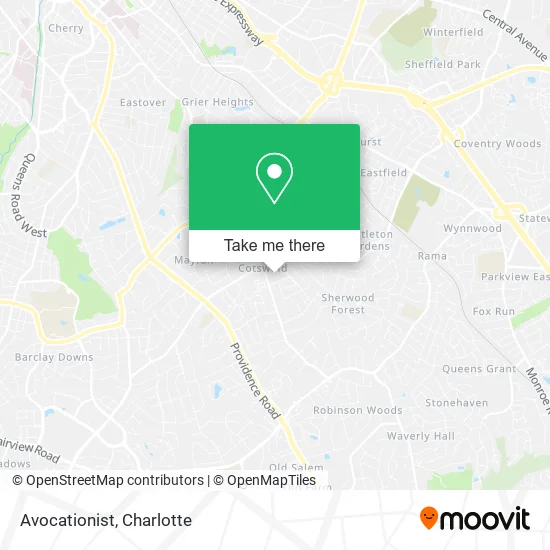 Avocationist map