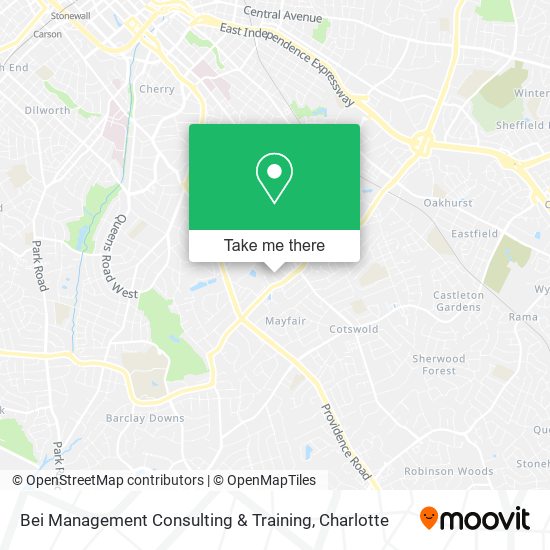 Bei Management Consulting & Training map