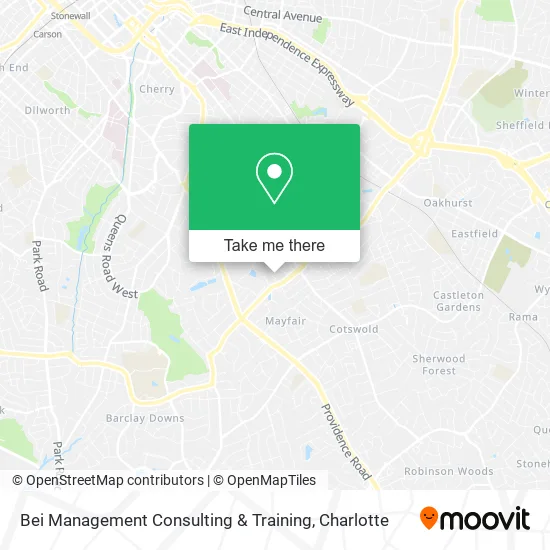 Bei Management Consulting & Training map